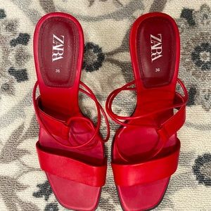 Zara heels ❤️‍🔥👠